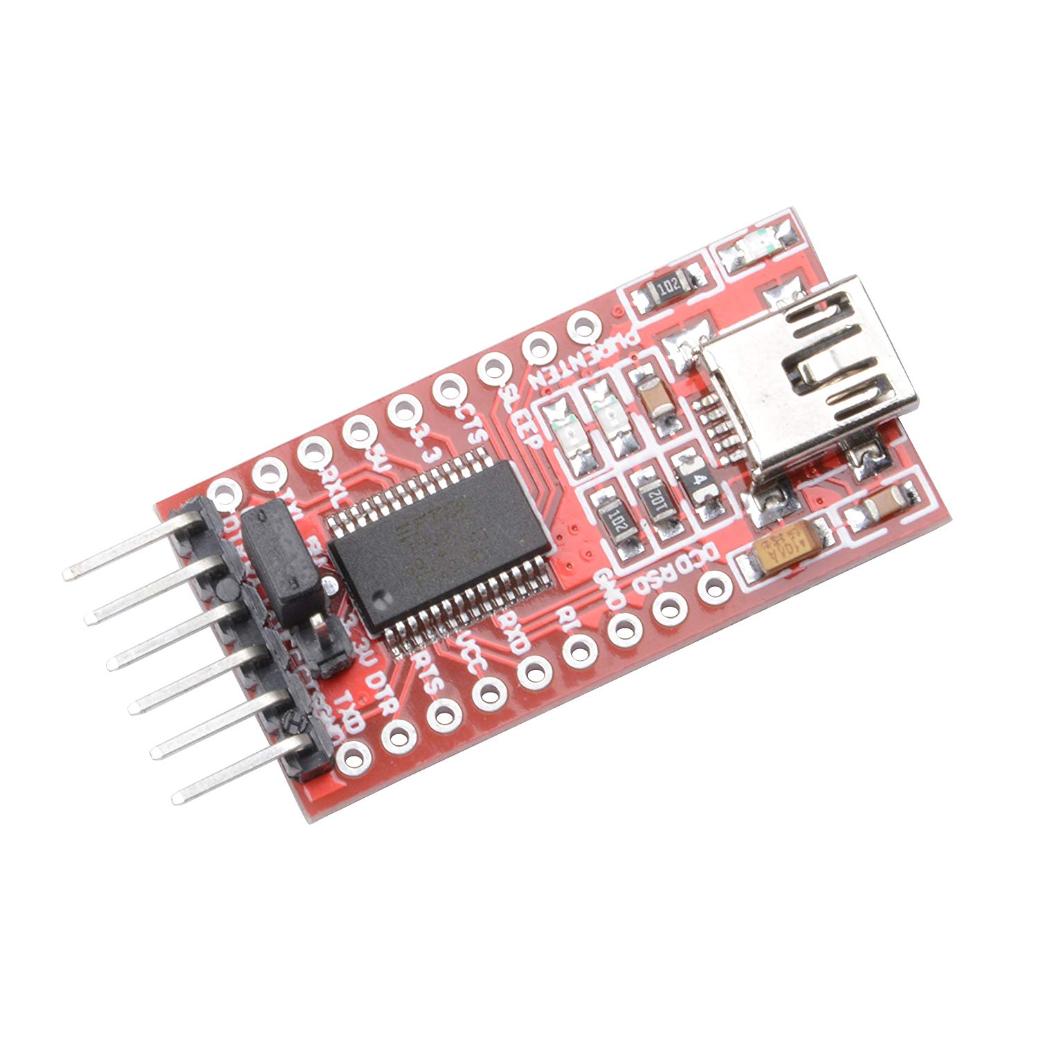 FT232RL FTDI Serials Adapter Module Mini Port Arduino USB to TTL 3.3V 5.5 HI